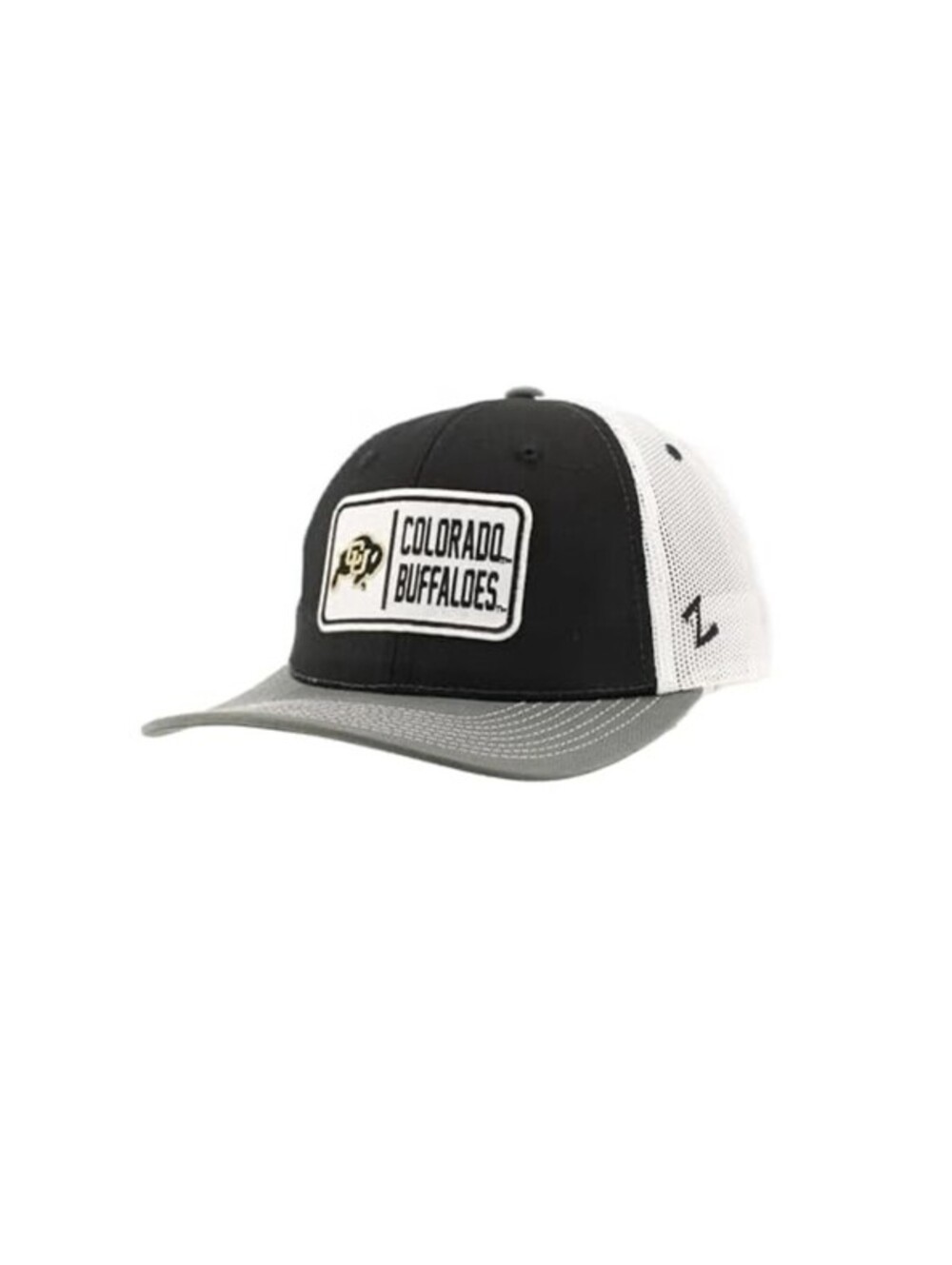 Zephyr Colorado Buffaloes Dakota Trucker Hat  Black / White NWT Retail $35